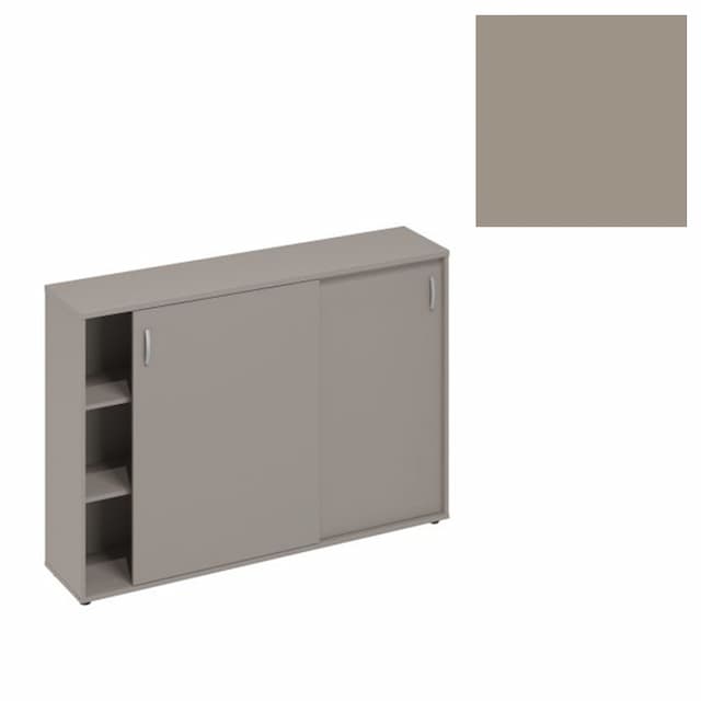 Шкаф-купе средний (для 2-х столов 80) Юнитекс А4 (164.4x36.4x112.8) А4 322 МП мокко премиум