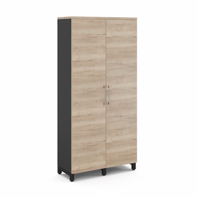 Шкаф распашной Kobor HR/5-90/40/M black/natural