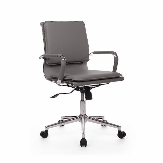 Кресло офисное Riva Chair Hugo 6003-2SE серый