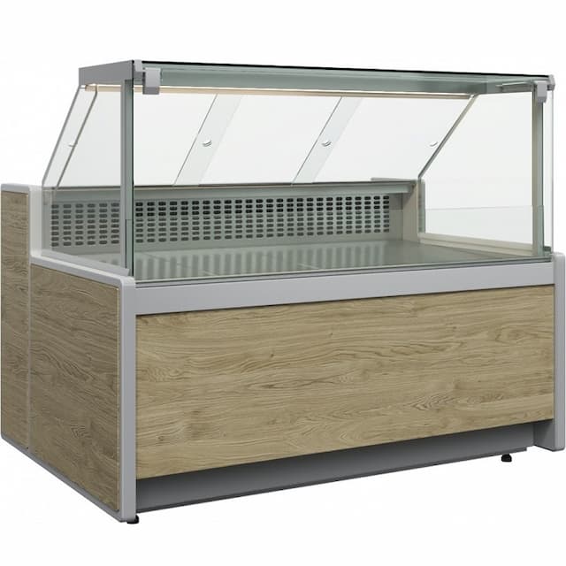 Витрина холодильная, рыба на льду Carboma BAVARIA 3 GC111 SP 0,94-1 газлифт, без боковин (Мариель)