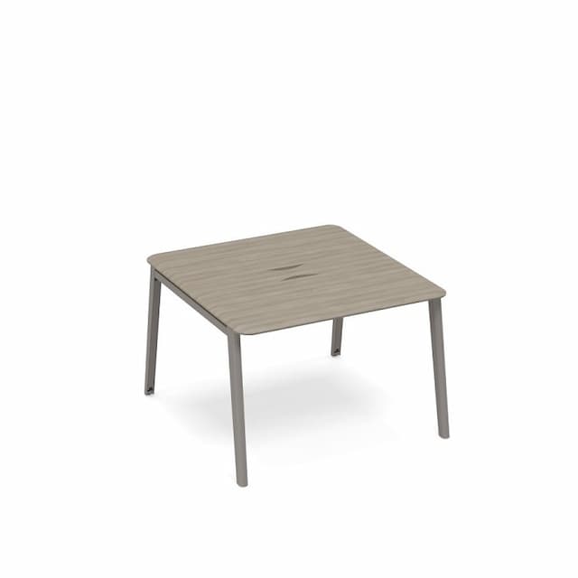 Стол для переговоров с кабель-каналом METAL Юнитекс ТМ М1 153 вяз либерти