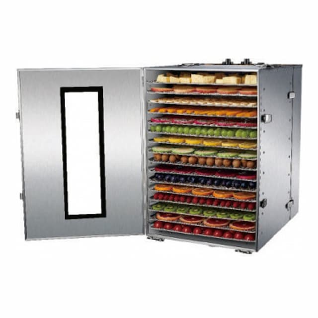 Сушилка (дегидратор) для овощей с 16 уровнями 39,6x39,6 см Kocateq DHFD16